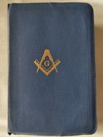 1940 Masonic Holy Bible - Holman Temple Illustrated - Gilt Edges - Freemasonry