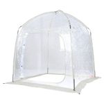 Outdoor Clear Bubble Tent with Ground Stakes & Wind Ropes