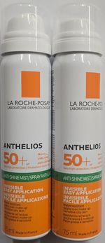 X2 La Roche Posay Anthelios SPF50+ Anti-Shine Mist . 75ml
