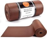 Brown Non-Slip Cabinet Liners for Drawers And Shelves, Heavy Duty And Waterproof