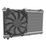 Revotec Direct Replacement High Performance Cooling Fan Kit Fits Mazda MX5 NB