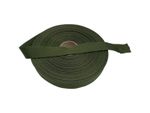19mm / 0.75" Olive Green Soft Binding (Bias Tape) - UK Manufactured