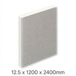 12.5mm Plasterboard 2400 x 1200mm - Square Edge Gypsum Drywall Wall Ceiling Boar