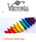 Viktoria Fabric Dye 59 Colours UK Stock Tie Dye&Machine Dye DIY Clothes Coloring