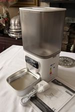 PawHut Automatic Cat Dog Feeder 4.5L Programmable Timer Voice Recorder D08-092V7