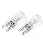 2-Pack G9 40W Halogen Oven Light Bulbs for AEG, Electrolux, Zanussi (8085641028)