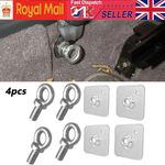 4X Motorsport Seat Belt Harness Eye Bolts + Backing Mounting Plates M12 Thread