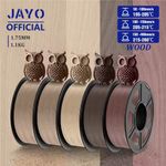 JAYO PLA 1/3/5/10KG Wood PLA Filament 1.75mm 400mm/s 15% Real Wood Fibers LOT
