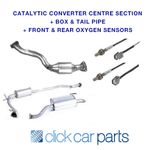 HONDA JAZZ FULL EXHAUST SYSTEM inc. sensors/ fitting kit to replace stolen item!