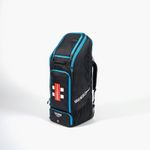 2026 Gray Nicolls Team 500 Cricket Duffle Bag Black / Blue Size 90 x 37 x 37cm