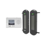 HTZSAFE Solar Wireless Driveway Alarm System 1/2 Mile Long Transmission Range