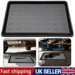 Extra Large Heavy-Duty Oil Drip Pan 88.5*58.5*4cm Lip Plastic Drain Tray for Car