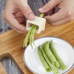 1/2/4Pcs Steel Bean Slicer Runner Vegetable String Remover Cutter SALEf Tools UK