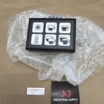 New Gicar 9.9.09.28G Pulsantiera 6 Button Touch Panel Warranty Fast Shipping