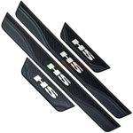 For MG HS Hybrid 2026 Carbon Car Door Sill Kick Plate Protector Cover Accessory