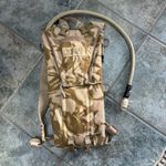Army Issue Camelbak Desert  Camo 3L Individual Hydration Pack And Bladder - used
