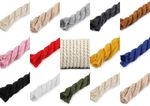 Cotton Cord Approx 12mm Cord Twisted Cotton String Sold By The Metre Many Colours