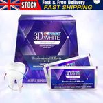 3D White Teeth Luxe Professional Strips - 10/20/30pcs Treatment Fast Delivery UK
