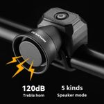 Bicycle Horn Mountain Bike Mini USB Charging/Battery Waterproof Electronic Bike