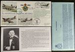 RAF Cover - No33 Squadron - Signed Wing Cmdr PAT HANCOCK - WW2 Battle of Britain