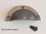 Vintage Victorian Kitchen Cup Cupped Chest Drawer Cabinet Cupboard Pull Handle 