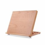Wooden Drawing Board Stand Stable Tabletop Drawing Board for Sketching, Students