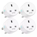 Gosund Set of 4 13A WiFi Smart Plugs – Compatible with Amazon Alexa | Google