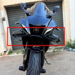 For Yamaha YZF-R7 2022-2025 YZFR7 Gloss black aerodynamic wing spoiler fairing