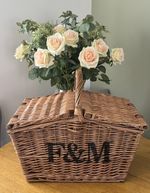 Fortnum & Mason Huntsman Wicker Basket Picnic basket Hamper F&M Large