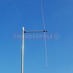 Thunderpole Dipole Antenna 66-500 MHz FM/AM/SSB, PMR 446 2m 4m 70cm Airband