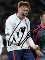 Angry Ginge Signed Autograph 6x4 PHOTO Pre Print Morgan Burtwistle