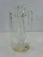 Villeroy and Boch Retro Style Crystal Candlestick with Prisms 28cm						