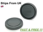 E-Mount Body and Rear Lens Cap for Sony NEX7/NEX5/NEX3/A7/A7R/A7R2/A6300 Camera