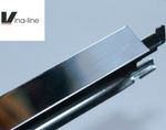 5m2 Polished Chrome Ceiling Grid System for Suspended Ceiling Tiles Rails Frames
