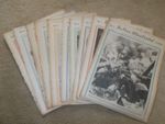 JOB LOT OF 10 ORIGINAL VINTAGE WW2 MAGAZINES - THE WAR ILLUSTRATED