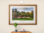 Augusta National GC 'Masters' Giclee Ltd Edtion Framed Signed Print 50x40cm