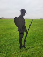 Remembrance Day Tommy Soldier Silhouettes- 4ft