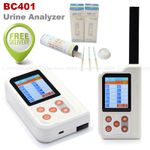 CE BC401BT Digital Urine Analyzer 100PCS Test Strips Urine Tester Bluetooth