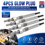 4X Glow Plugs For Land Rover Discovery Range Rover Evoque & Sport 2.0 D LR073727