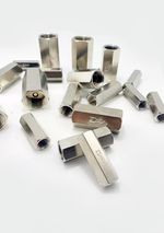 Nickel plated Gas Hydraulic Inline Non Return Check Valve Brass 1/8" 1/4" 3/8" 1