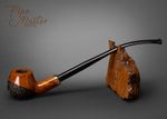 Mr. Brog WOODEN TOBACCO SMOKING PIPE 114 Constance Rustic Churchwarden Briar Box