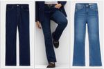 Ex M&S ‘THE EVA’ Bootcut Jeans in 3 Lengths Mid Rise With Stretch Sizes 6-20