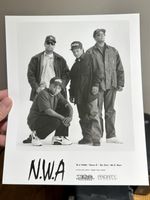 N.W.A. Promo Press Photo Eazy-E Dr. Dre MC Ren Yella Rap Hip Hop