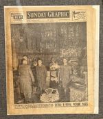 SUNDAY GRAPHIC KING GEORGE VI FUNERAL 10th FEBRUARY 1952 VINTAGE NEWSPAPER