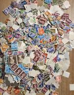 50g GB Machins Off Paper Mixed Some Wildings Used