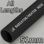 51mm 2" Rubber Car Heater Radiator Coolant Hose Water Pipe Large Sizes 50mm