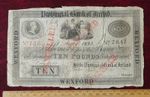 1835 £10 Provincial Bank of Ireland WEXFORD Aug 1st - PR15 - George IV