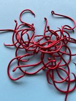 RED CIRCLE HOOKS PIKE TRACES RIGS CARP SEA FISHING