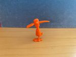 Vintage orange Tooly bird from cereal box 1970s used but good condition