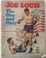 Original 1981 special edition "Joe Louis: The One and Only," boxing magazine.